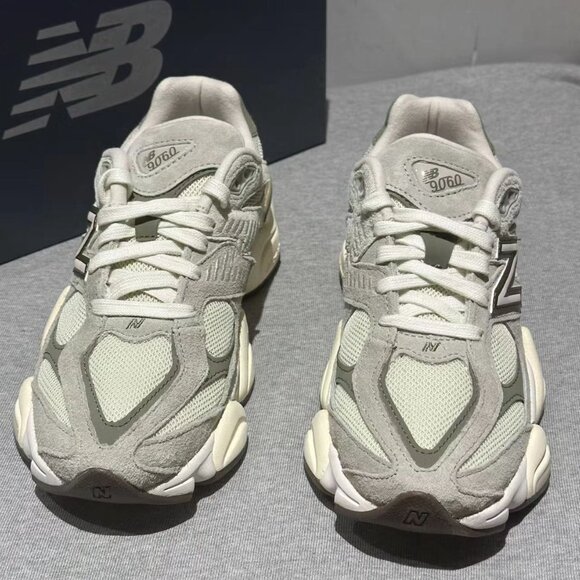 New Balance Sneakers in Olive and Light Green - Picture 2 of 5
